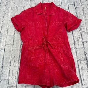 Free People: Corduroy Romper, Size Small